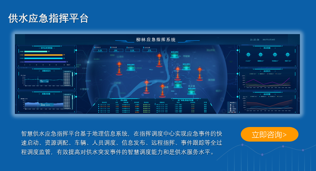 供水應急指揮平臺